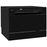 (freistehend, 550 mm breit, Schwarz)