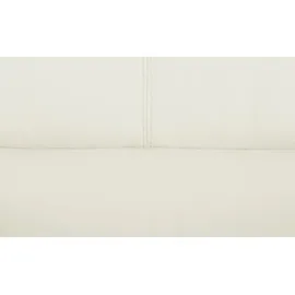 HIMOLLA Fernsehsessel 6001 Leder 81 x 98 x 86 cm Creme mit Kopfteil