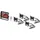 Renkforce RF-6951658 Toter Winkel Assistent mit KI-Monitor (L x B x H) 51 x 205 x 160 mm