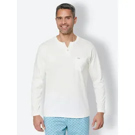 wäschepur Schlafanzug-Shirt Langarm Beige 56/58