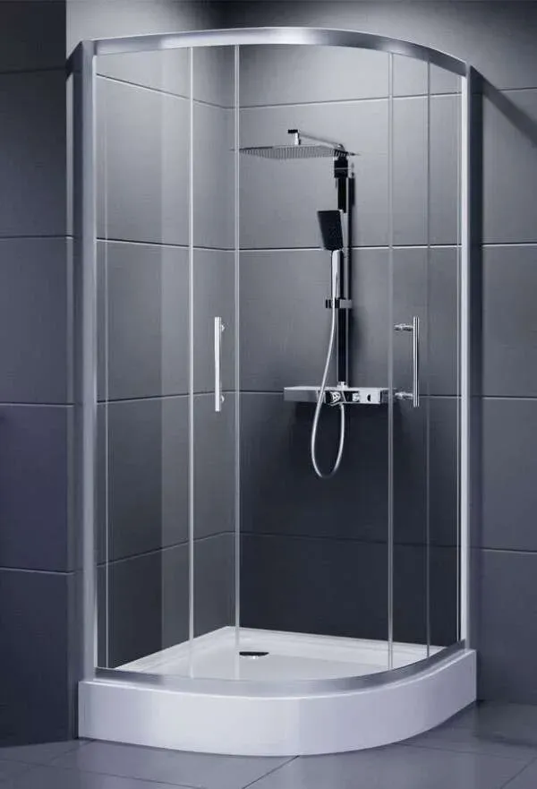 DuCD Dusar Economy Runddusche Komplettset Duschkabine.. - Duschkabine