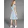 Kidsworld Jerseykleid in blau geblümt), | Gr.: 140/146