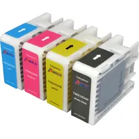Ampertec 4 kompatible Tinten ersetzt Epson C13T46S100-400 Multipack KCMY