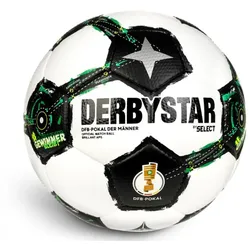 Derbystar Fußball DFB-Pokal Brillant APS v25 Official Match Ball weiss/schwar...
