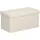 Homcom Polsterbank Cremeweiß 76 x 38 x 38 cm