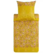 BASSETTI Monnalisa Paisley Gelb 135 x 200 cm + 80 x 80 cm