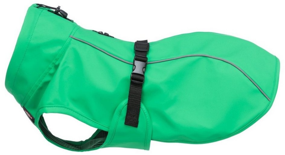 TRIXIE Hunderegenmantel Regenmantel Vimy grün Größe: XS / Rückenlänge: 25 cm / Bauchumfang: 20-32 cm