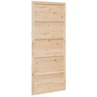 vidaXL Scheunentür rechts 90 x 208 cm beige