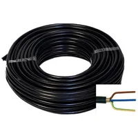 Kabel & Leitungen Emskabel Erdkabel NYY-J 3 x 2,5 mm2 25 m Schwarz