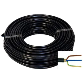 Kabel & Leitungen Emskabel Erdkabel NYY-J 3 x 2,5 mm2 25 m Schwarz