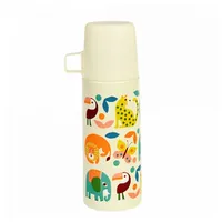 Rex London Wild Wonders Print Edelstahl Isolierflasche mit Becher,