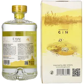 BBC Spirits Etsu Gin DOUBLE YUZU Limited Edition 43% vol 0,7 l Geschenkbox