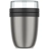 Mepal Lunchpot Thermo Ellipse 2tlg. Edelstahl Schwarz