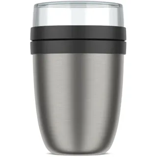 Mepal Lunchpot Thermo Ellipse 2tlg. Edelstahl Schwarz