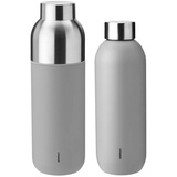 stelton Keep Warm Isolierflasche 750ml light grey (366-1)