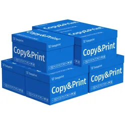 Easyprint Druckerpapier Kopierpapier 35000 Blatt (70 x 500) DIN A4 Premium Hochweiß CIE 160 Testsieger PEFC Umweltzertifikat