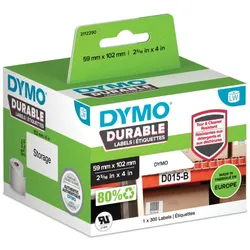 Drucker-Etiketten Dymo Durable Weiß