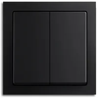 Busch-Jaeger Wippe sw mt Serienschalt/-taster 1785-885