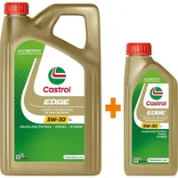 Castrol - Motoröl Edge Titanium 5W-30 Long Life Aktion 5 + 1 Liter