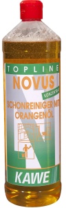 KAWE Novus Allzweckreiniger, Schonreiniger mit Orangenöl, phosphatfrei, 1000 ml - Flasche