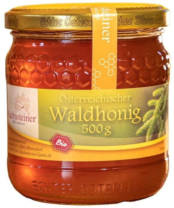 Bio Waldhonig von Bio-Imkerei Fuchssteiner Honig 500 g