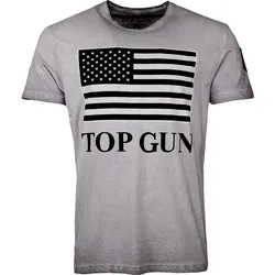 Top Gun Search, T-Shirt - Grau - XL