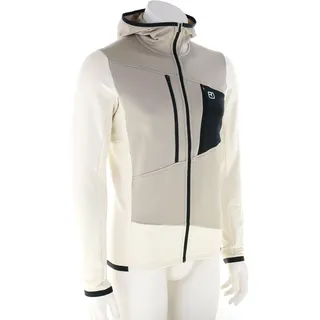 Ortovox Fleece Grid Hoodie Jacke (Größe S, beige)