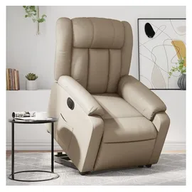 vidaXL Relaxsessel Mit Aufstehhilfe Elektrisch Cappuccino Kunstleder Vidaxl