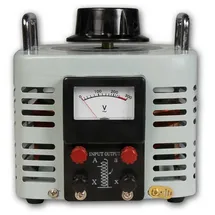 MC-POWER MCP 1000 ANALOG - Ringkern-Stelltrafo, 0-250 V, 4 A, 1000 W, Analog