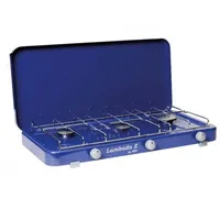 HPV Gaskocher Lambada 3-flammig Blau 50 mBar