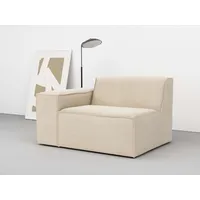 RAUM.ID Sofaelement »Norvid«, modular, wahlweise mit Kaltschaum, Komfortschaum oder Taschenfederkern beige