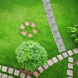 Relaxdays Gehwegform 2er Set,