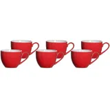 Ritzenhoff & Breker Doppio Espressotassen 6er Set Rot