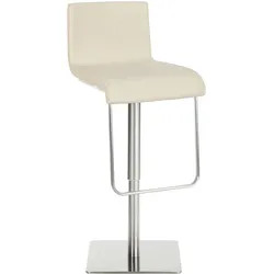 CLP Barhocker Limon Kunstleder creme/edelstahl