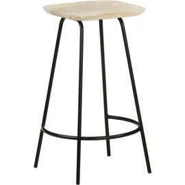 vidaXL Barhocker 4 Stk. Mango Massivholz