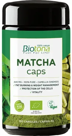 Biotona Matcha Caps Bio 100 Kapseln