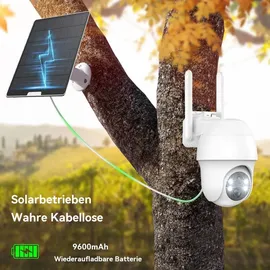 Avylet GALAYOU 4G LTE Überwachungskamera Aussen Weiß