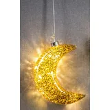 saico - hgd Glasmond-LED beleuchtet, Gold Dekor