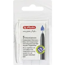 Herlitz Tintenrollerminen 1,0 mm Blau