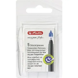 Herlitz Tintenrollerminen 1,0 mm Blau