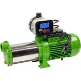 chm GmbH® Kreiselpumpe Gartenpumpe Edelstahl 5400 L/h, 6,5 Bar mit Druckschalter einstellbar