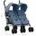 vidaXL Geschwisterwagen marineblau 10238