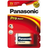 Panasonic PowerMax3, 9Volt, 6LR61, 522, GP1604A, 6LF22 1er Pack