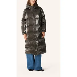 K-Way Funktionsjacke "K-Way Winterjacke RUENNE THERMO PEARLY", Damen, Gr. L, schwarz olive combo, Obermaterial: 100% Nylon. Füllung: 90% Entendaunen, 10% Entenfedern, Jacken Funktionsjacke