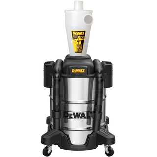 DEWALT Staubabscheider mit 10 Gal Edelstahltank, 99,5% Effizienz Zyklonstaubsammler, Hochleistungszyklus-Pulversammlerfilter, Staubzyklonsammler, DXVCS003, Weiß, 1 Unit