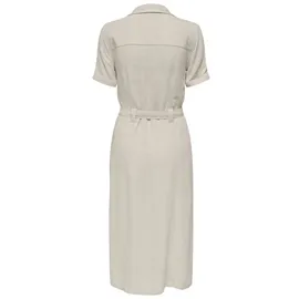 Only Kleid Shirtkleid Beige XS