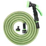 Floraworld Gartenschlauch verl. bis 10m Classic Inkl. Armaturen-Set Kunststoff