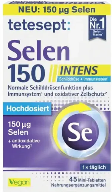 Selen 150 Intens Mini-Tabletten 45 St, 12,8 g