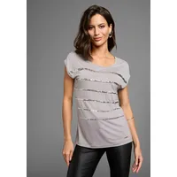 LAURA SCOTT T-Shirt in grau | Gr.: 42