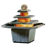 Seliger Zimmerbrunnen Mandala, Schiefer